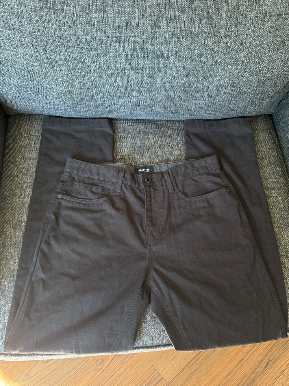Kenneth Cole Reaction Pants In Dark Grey